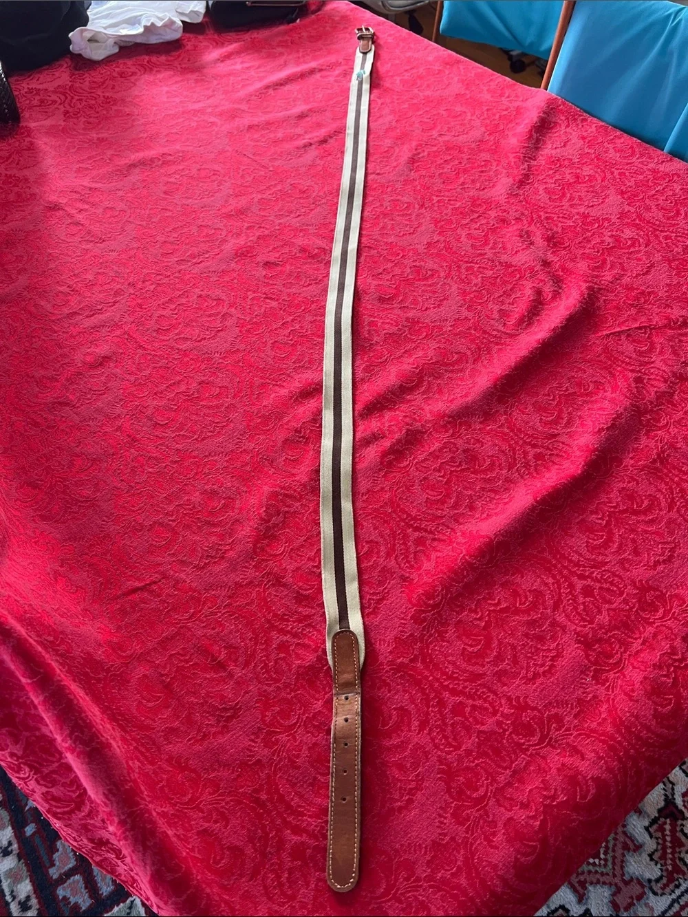 Lacoste vintage belt